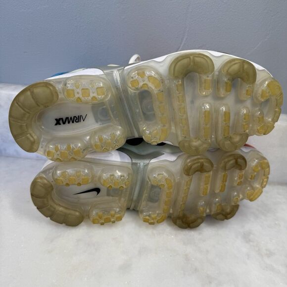 Nike Air VaporMax Plus Lava Glow Pink Blue Running Shoes CI5862-600 Women's 8.5 - Picture 6 of 11